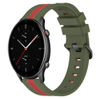 For Amazfit GTR 2e / Army Green+Red