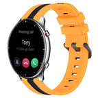 For Amazfit GTR 2 / Yellow+Black