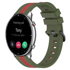 For Amazfit GTR 2 / Army Green+Red