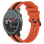 For Amazfit GTR 47mm / Orange+Black