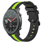 For Amazfit GTR 47mm / Black+Lime Green