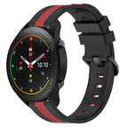 For Xiaomi MI Watch S1 Pro / Black+Red