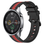 For Xiaomi MI Watch Color / Black+Red