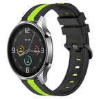 For Xiaomi MI Watch Color / Black+Lime Green