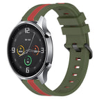 For Xiaomi MI Watch Color / Army Green+Red