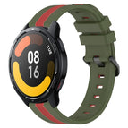 For Xiaomi MI Watch S1 Active / Army Green+Red