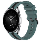 For Xiaomi MI Watch S2 42mm / Green+Black