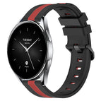 For Xiaomi MI Watch S2 46mm / Black+Red