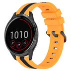 For Garmin Vivoactive 4 / Yellow+Black