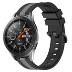 For Samsung Galaxy Watch 46mm / Black+Grey