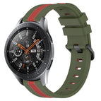 For Samsung Galaxy Watch 46mm / Army Green+Red