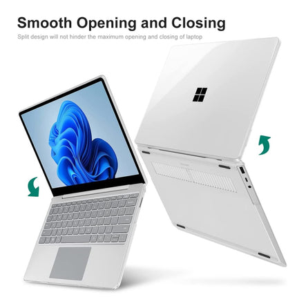 For Microsoft Surface Laptop Go 1/2 12.4 1943/2013 ENKAY Hat-Prince Shockproof Crystal Hard Case