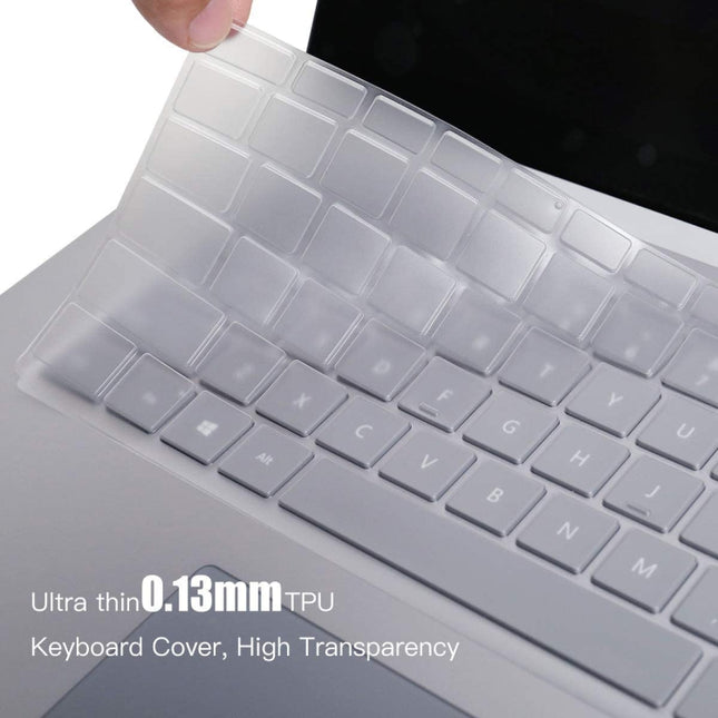 ENKAY Ultrathin Soft TPU Keyboard Protector Film, For Microsoft Surface Laptop Go 1/2 12.4, For Microsoft Surface Laptop 2/3/4/5 13.5