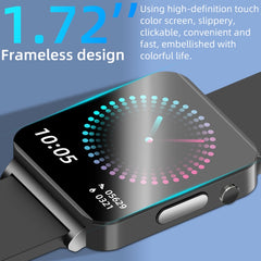 KS03 1.72 inch Color Screen Smart Watch,Support Heart Rate Monitoring / Blood Pressure Monitoring