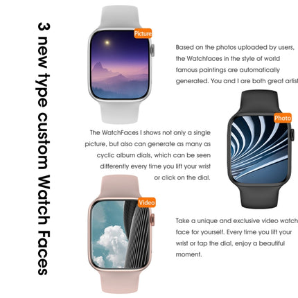 W59 2.2 inch Color Screen Smart Watch,Support Heart Rate Monitoring / Blood Pressure Monitoring