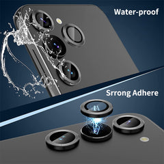 For Samsung Galaxy S23 5G / S23+ 5G ENKAY Hat-Prince 9H Rear Camera Lens Aluminium Alloy + Tempered Glass Full Coverage Protector, For Samsung Galaxy S23 5G / S23+ 5G