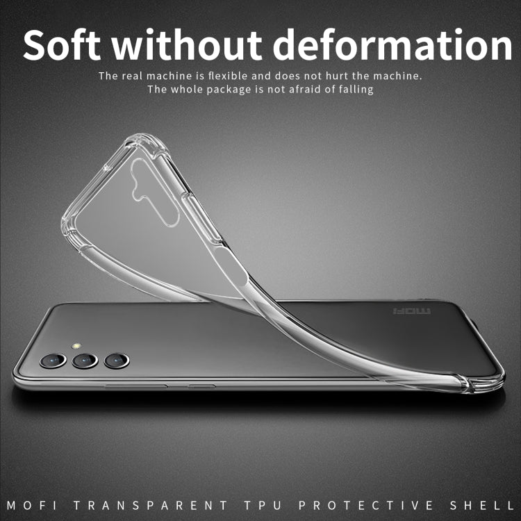 MOFI Ming series Fully Transparent Ultra-thin TPU Soft Shell All-round Protective Shell, For Samsung Galaxy A14 5G, For Samsung Galaxy A34 5G