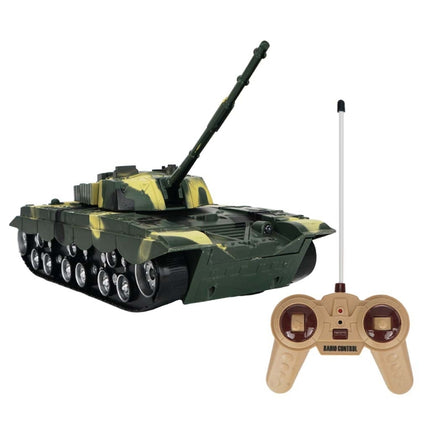 MoFun 369  Remote Control Tank 1:32 Four-way RC Vehicle, Blue, Green, Yellow