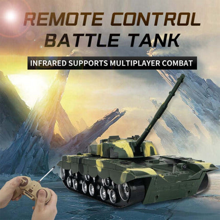MoFun 369  Remote Control Tank 1:32 Four-way RC Vehicle, Blue, Green, Yellow
