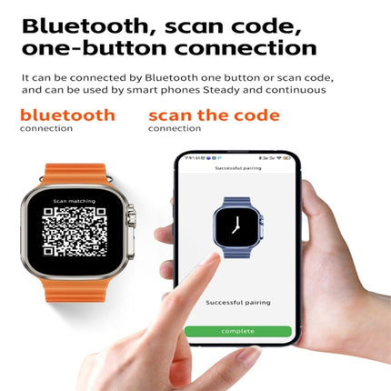 WS83 MAX ULTRA 2.03 inch Color Screen Smart Watch,Support Heart Rate Monitoring / Blood Pressure Monitoring