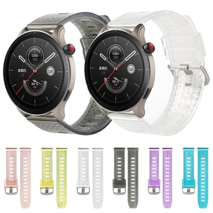 22mm Transparent Shiny Diamond TPU Watch Band, For Huawei Watch Buds, For Huawei Watch3 Pro New, For Huawei Watch GT3 Pro 46mm, For Huawei Watch GT Runne