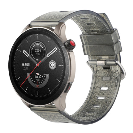 22mm Transparent Shiny Diamond TPU Watch Band, For Huawei Watch GT3 46mm, For Huawei Watch GT2 Pro, For Honor Watch GS Pro, For Honor Magic Watch2 46mm