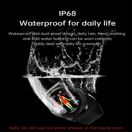 E420 1.39 inch Color Screen Smart Watch,Silicone Watchband,Support Heart Rate Monitoring / Blood Pressure Monitoring