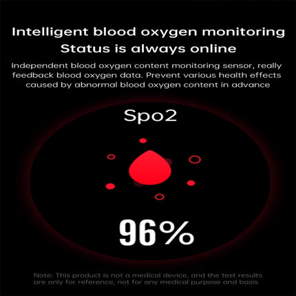 E420 1.39 inch Color Screen Smart Watch,Silicone Watchband,Support Heart Rate Monitoring / Blood Pressure Monitoring