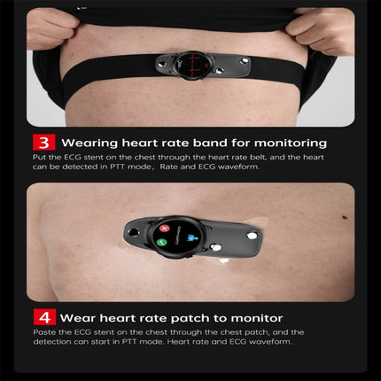 E420 1.39 inch Color Screen Smart Watch,Steel Strap,Support Heart Rate Monitoring / Blood Pressure Monitoring
