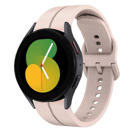20mm Loop Silicone Watch Band, For Samsung Galaxy Watch5 44mm, For Samsung Galaxy Watch 6 Classic 47mm