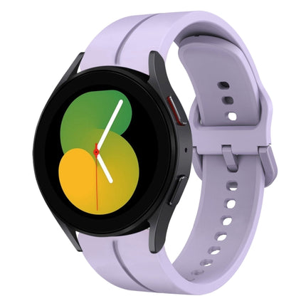 20mm Loop Silicone Watch Band, For Samsung Galaxy Watch5 44mm, For Samsung Galaxy Watch 6 Classic 47mm
