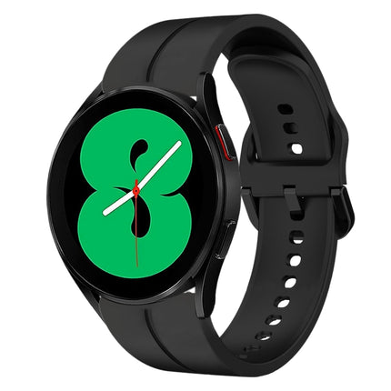 20mm Loop Silicone Watch Band, For Samsung Galaxy Watch4 44mm, For Samsung Galaxy Watch4 40mm
