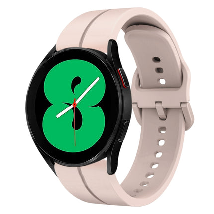 20mm Loop Silicone Watch Band, For Samsung Galaxy Watch4 44mm, For Samsung Galaxy Watch4 40mm