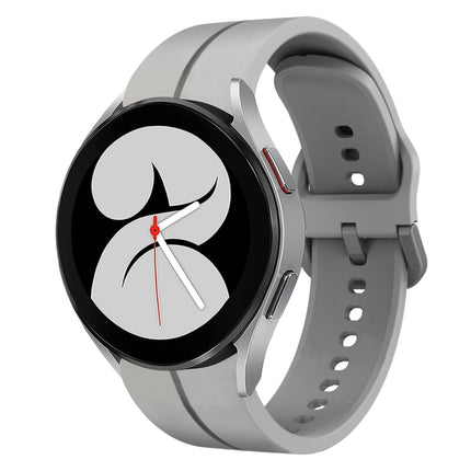 20mm Loop Silicone Watch Band, For Samsung Galaxy Watch4 44mm, For Samsung Galaxy Watch4 40mm