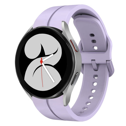 20mm Loop Silicone Watch Band, For Samsung Galaxy Watch4 44mm, For Samsung Galaxy Watch4 40mm