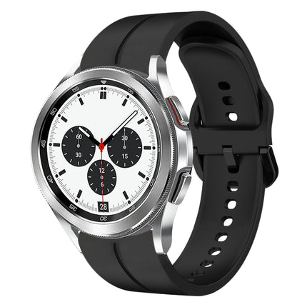 20mm Loop Silicone Watch Band, For Samsung  Galaxy Watch 4 Classic 42mm, For Samsung  Galaxy Watch 4 Classic 46mm