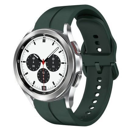 20mm Loop Silicone Watch Band, For Samsung  Galaxy Watch 4 Classic 42mm, For Samsung  Galaxy Watch 4 Classic 46mm