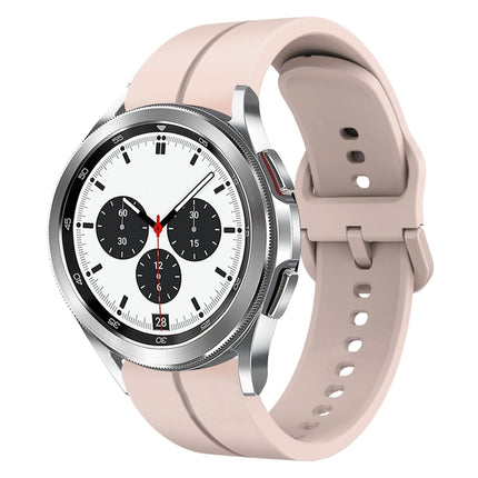 20mm Loop Silicone Watch Band, For Samsung  Galaxy Watch 4 Classic 42mm, For Samsung  Galaxy Watch 4 Classic 46mm