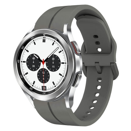 20mm Loop Silicone Watch Band, For Samsung  Galaxy Watch 4 Classic 42mm, For Samsung  Galaxy Watch 4 Classic 46mm