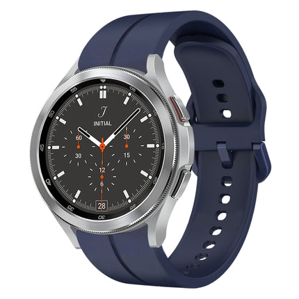 20mm Loop Silicone Watch Band, For Samsung  Galaxy Watch 4 Classic 42mm, For Samsung  Galaxy Watch 4 Classic 46mm