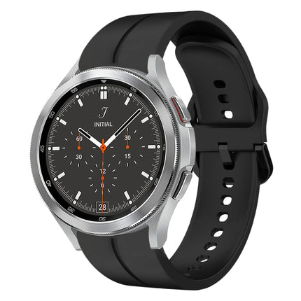 20mm Loop Silicone Watch Band, For Samsung  Galaxy Watch 4 Classic 42mm, For Samsung  Galaxy Watch 4 Classic 46mm