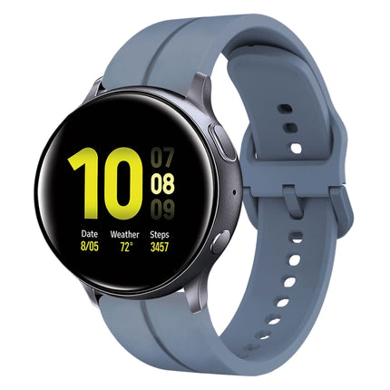 20mm Loop Silicone Watch Band, For Samsung Galaxy Watch Active 2 40mm, For Samsung Galaxy Watch Active 2 44mm