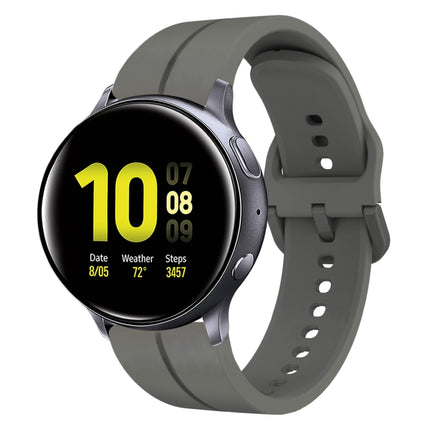 20mm Loop Silicone Watch Band, For Samsung Galaxy Watch Active 2 40mm, For Samsung Galaxy Watch Active 2 44mm