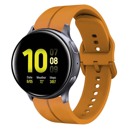 20mm Loop Silicone Watch Band, For Samsung Galaxy Watch Active 2 40mm, For Samsung Galaxy Watch Active 2 44mm