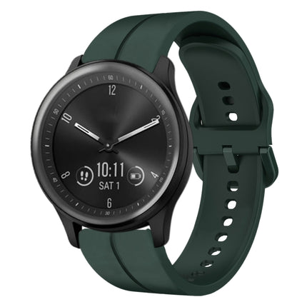 20mm Loop Silicone Watch Band, For Garmin Vivomove Sport, For Garmin Venu 2 Plus