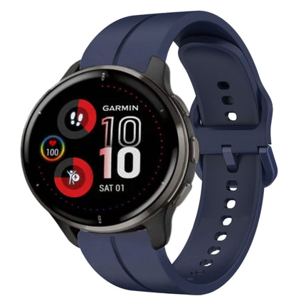 20mm Loop Silicone Watch Band, For Garmin Vivomove Sport, For Garmin Venu 2 Plus