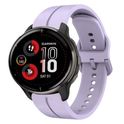 20mm Loop Silicone Watch Band, For Garmin Vivomove Sport, For Garmin Venu 2 Plus