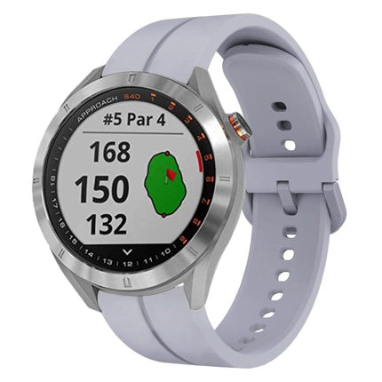 20mm Loop Silicone Watch Band, For Garmin Approach S40, For Garmin Forerunner 158