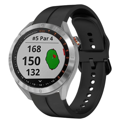 20mm Loop Silicone Watch Band, For Garmin Approach S40, For Garmin Forerunner 158