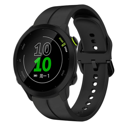 20mm Loop Silicone Watch Band, For Garmin Approach S40, For Garmin Forerunner 158